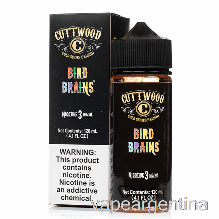 Cerebros De Pájaro - E-líquido Cuttwood - 120ml 12mg Vape Descartable